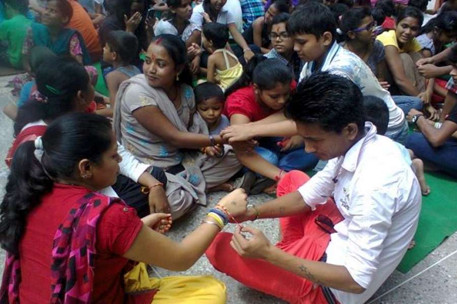 Rakhi celebration